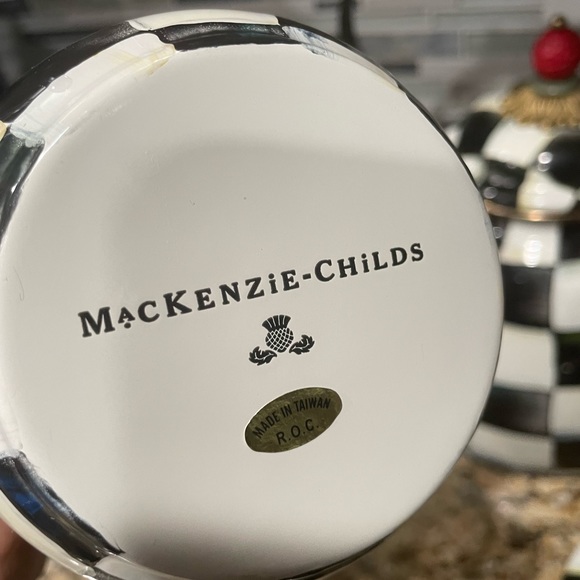 Mackenzie Childs Tea Kettle 7pc Set - Picture 6 of 7